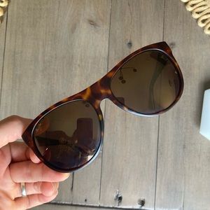 Maui Jim Rising Sun sunglasses. Tortoise shell with polarized lenses